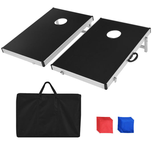Foldable Cornhole Game Set w/ Carrying Bag - youroutdoorjourney22