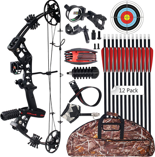 Compound Bow 15-45lbs W/ Accessories Right Hand